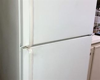 White Whirlpool refrigerator