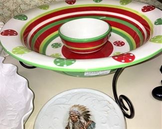 Christmas chip and dip