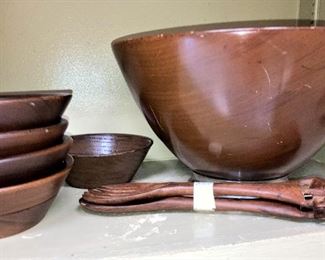Wooden bowls