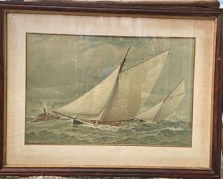 antique chromolithograph