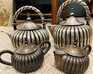 Sterling Silver. Makers marks in the following pics.