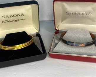 K013 Sabona Of London Copper Bracelets