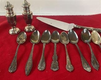 K046 Sterling Spoons And More