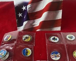 K047 Painted Statehood Quarter Collection