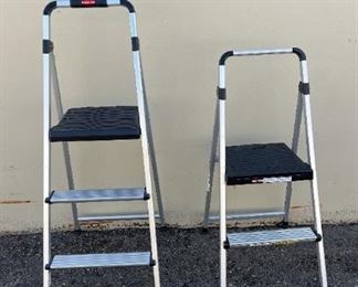 S004 Rubbermaid Cosco Step Ladders