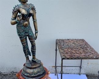 S007 The Hindu Goddess Shridevi Statue