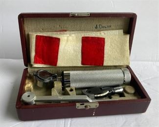 S054 Vintage Welch Allyn Otoscope And Lilly Tuning Fork