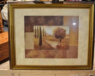 Classy Art Print Peaceful Stream II by Vivian Flasch