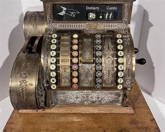 Gorgeous Antique national Cash Register