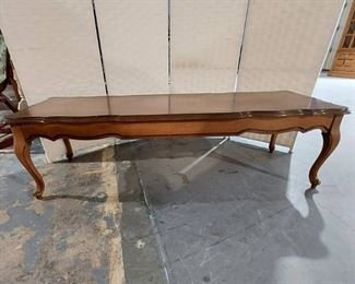 Traditional Style Wooden Coffee Table