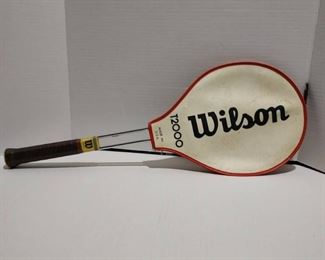 Wilson T2000 Chrome Tubular Steel Tennis Racquet with Cover