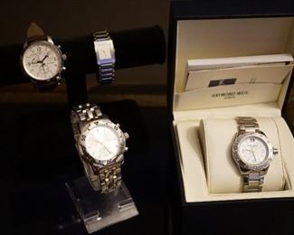 Men's 2 Tissot watches /Woman's Raymond Weil-Rado Watches