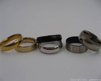 Assortment of Mens Rings