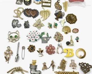 Collection of Brooches