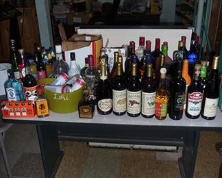 Bottles & Table