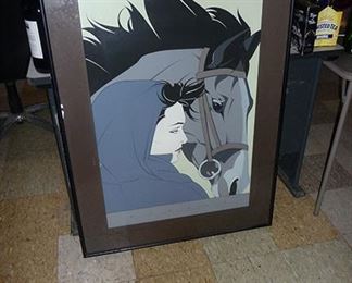 Patrick Nagel Serigraph