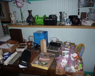 Office Supplies & McDonald's Toys