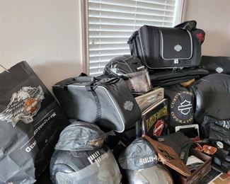 Harley Davidson Fans?  

Helmets, seat, gloves, watch, hats, etc