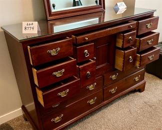 Lot 8774. $795.00 Bob Timberlake for Lexington 15 Drawer/Cubby Chest/Dresser in Excellent Condition 	53" W x 19" D x 38" T