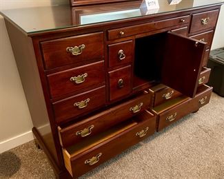 Lot 8774. $795.00 Bob Timberlake for Lexington 15 Drawer/Cubby Chest/Dresser in Excellent Condition 	53" W x 19" D x 38" T