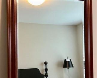 Lot 8775.$195.00  Bob Timberlake for Lexington Matching Beveled Mirror  46" T x 26" W. Includes Hanging Wire.