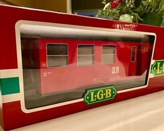 Lot 8863 $125.00 New LGB Lehmann G Scale 3171 Western Germany Passenger Car. You find many like this one in Perfect Condition from 1991 (30 Years).  Made in West Germany.