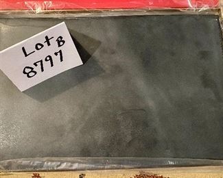 Lot 8797B  $145.00 Bosca 8 1/2" x 14" Leather Legal Pad Cover "Black Saddler"