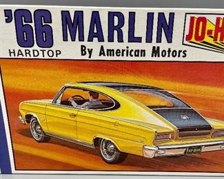 Lot 8855. $75.00. '66 hardtop Marlin by American Motors Jo-Han. USA Oldies
