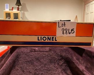 Lot 8866  $240.00  Lionel O-Gauge 6-18273 Union Pacific SD-40 Diesel Engine.  Includes: Command Equipped, Towercom, Rail Sounds, Crew Talk and Ditch Lights.  Original Box, Tested