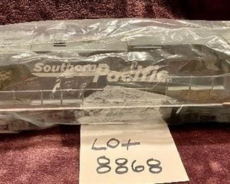 Lot 8668. $250.00 Lionel O-Gauge 6-18228 Southern Pacific Dash-9 Diesel Locomotive.  Includes: Command Equipped, Rails Sounds, Dash 9 Digital Sound, Directional Lighting. Original Box, Tested
