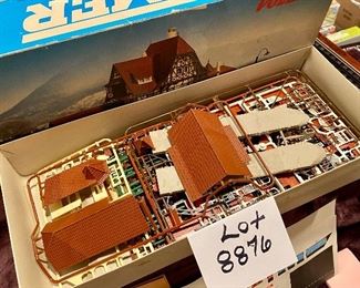 Lot 8876  $30.00  Vollmer HO Scale Train Station, nevr assembled in Excellent conditon