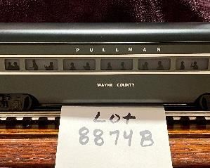 Lot 8874 B.$60.00  Lionel O-Gauge 6-9597 New York Central Passenger Car in Original Box