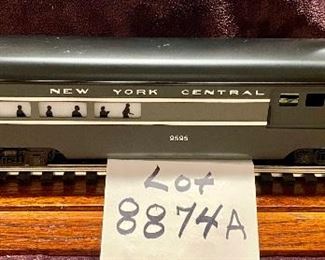 Lot 8874 A $55.00  Lionel O-Gauge 6-9595 New York Cebtral Combo Car in Original Box