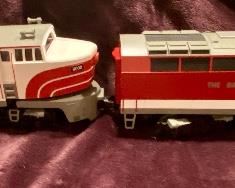 Lot 8872   $250.00  Williams O-Gauge 6000 Engine and 6001 Dummy Baldwin Locomotive Works by Bachmann