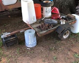 Small utility trailer