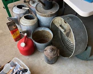 Lots of galvanized stuff