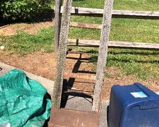 Vintage warehouse hand truck