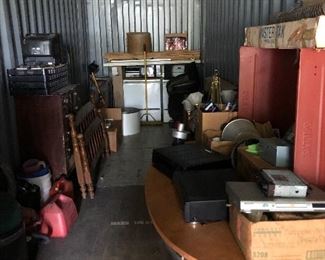 Interior view of one of the containers