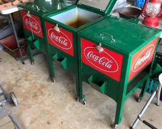 Coca Cola party boxes