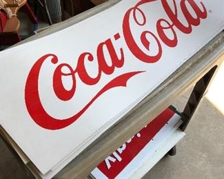 Coke signs