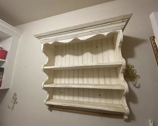 Collectible Shelf or Plate Rack