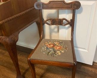 Needlepoint Cushion Chair 