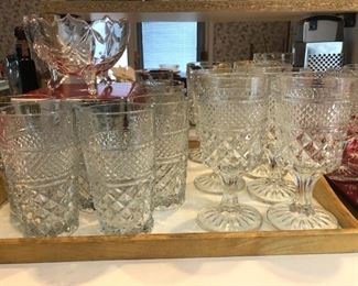 3 Sets of Glassware