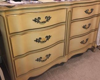 Dresser with Mirror French Provincial