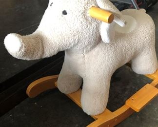 Pottery Barn Kids Elephant Rocker