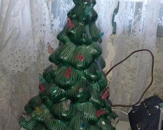 Large ceramic Christmas Tree  $60