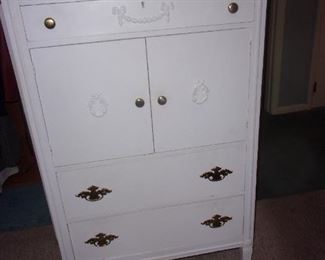 White chest of drawers  $55