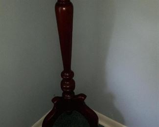 Pedestal table with marble top  $65