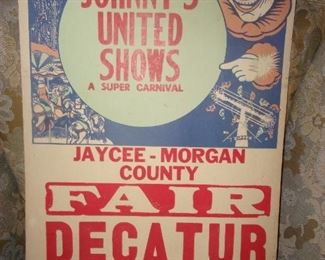 Decatur Fair poster $10