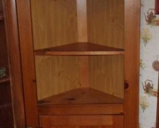 Wooden corner cabinet  $75